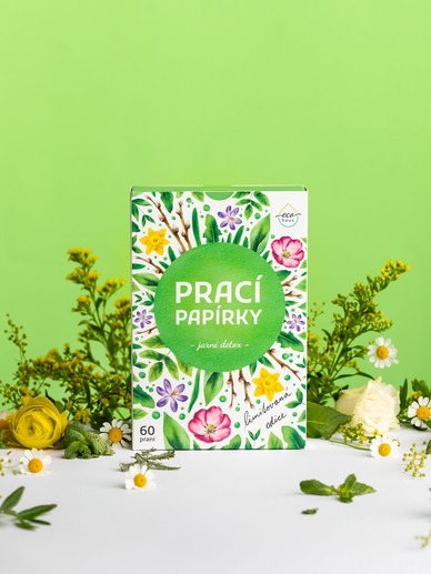 Prací papírky Ecohaus, praní, životní styl, bydlení, šatník