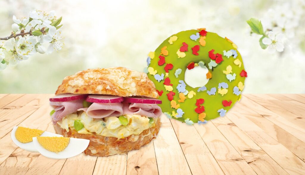 pekařství Hello, pekařství, vajíčková pomazánka , sýrová bulka, Velikonoce