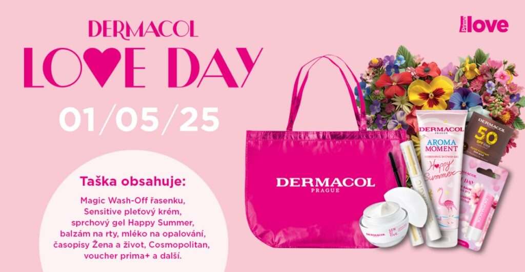 DERMACOL LOVE DAY, Tereza Mašková, Majk Spirit, Petr Kotvald, Adam Mišík, Šimon Opp, Prima LOVE, životní styl, Dermacol