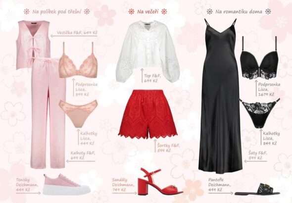 První máj, módy čas, kolekce Deichmann, Eloise, F&F, Lisca