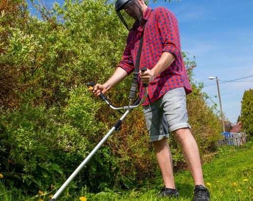 zahrada, jarní práce, Benzínové plotové nůžky, Křovinořez Fieldmann, Prořezávač větví Fieldmann