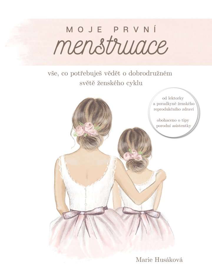 Kniha, Marie Husákové, Moje první menstruace, Maluna.cz,