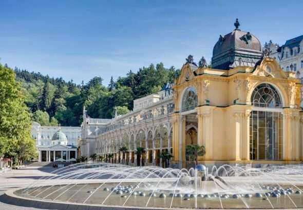 Zahájení lázeňské sezóny, Mariánské Lázně, přírodní rezervace Kladské rašeliny, zámek Kynžvart,, park Boheminium, hotel Hvězda, Jazzové lázně,