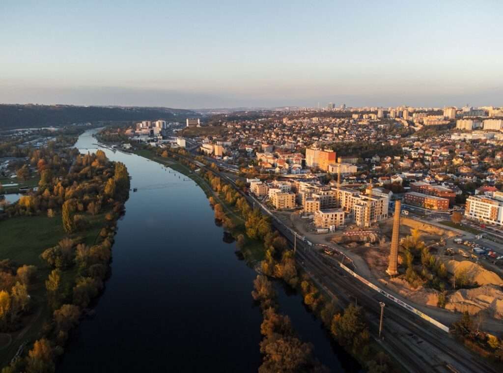 Modřanský cukrovar , SKANSKA, Excellent, bydlení, Cukrovarnické náměstí