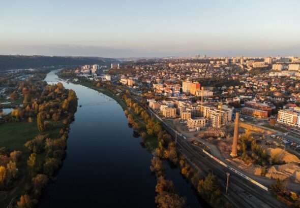 Modřanský cukrovar , SKANSKA, Excellent, bydlení, Cukrovarnické náměstí