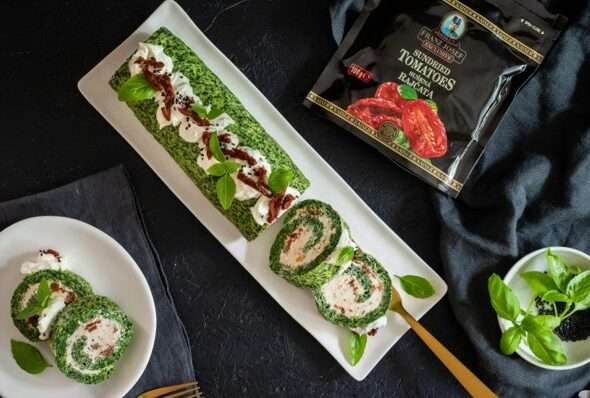 Špenátová roláda, vaření, recept, Sušená rajčata Franz Josef Kaiser
