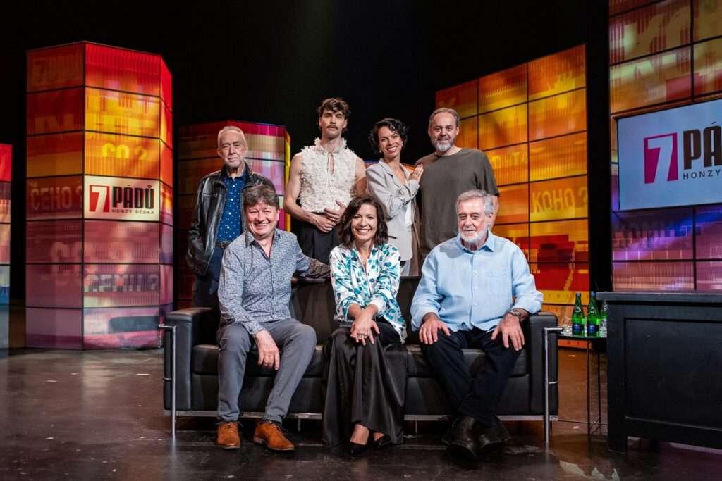 7 pádů Honzy Dědka, Pavel Rímský, Karel Janák a Romana Goščíková, Adam, Radka Pavlovčinovi, Michal Prokop