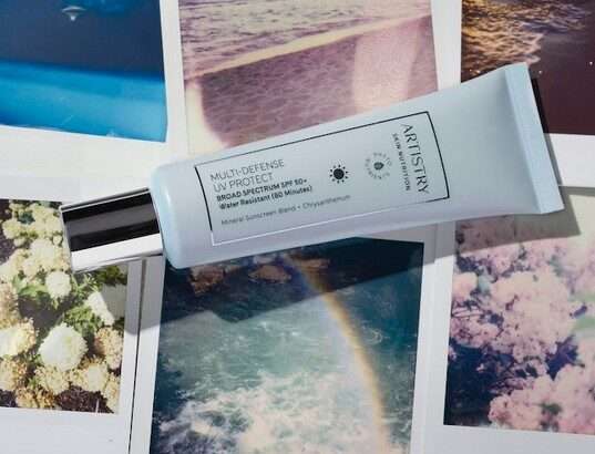 ochrana před sluncem, Artistry Skin Nutrition, léto, krém, slunce,