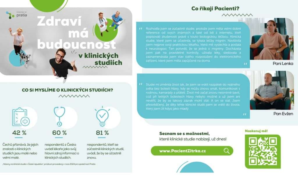 Klinické studie jsou budoucností medicíny