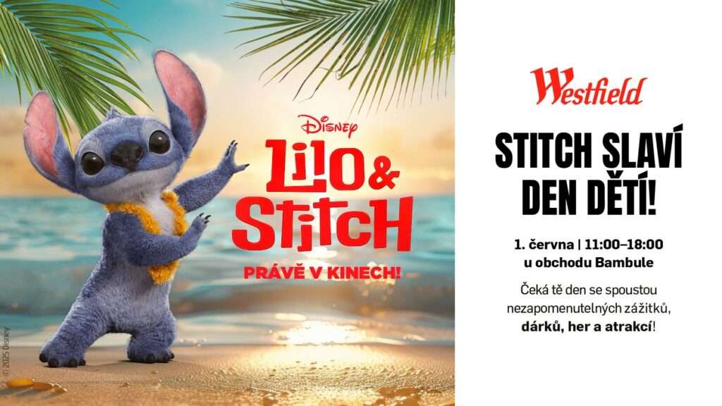 Lilo a Stitch od Disney, Den dětí, Cinema City Westfield Chodov