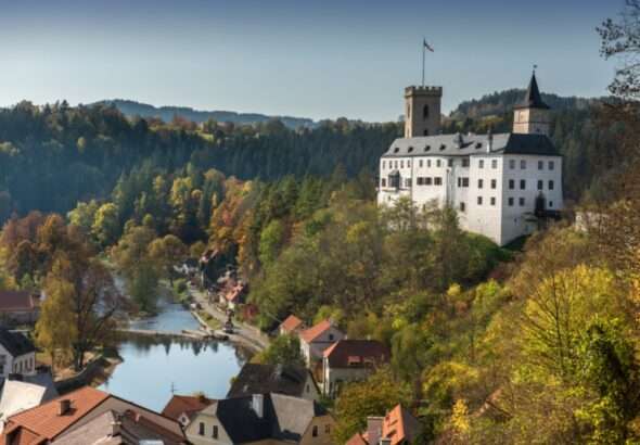 Jižní Čechy, cyklosezona, cyklistika, kolo, cestování, Rožmberk nad Vltavou,, Letorádek Bellarie