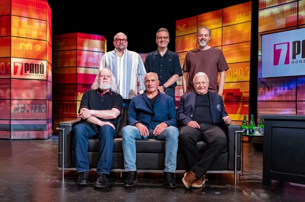7 pádů Honzy Dědka, MAREK TACLÍK, KAREL DENIŠ, producent, DAVID MATÁSEK 7 pádů Honzy Dědka, MAREK TACLÍK, KAREL DENIŠ, producent, DAVID MATÁSEK