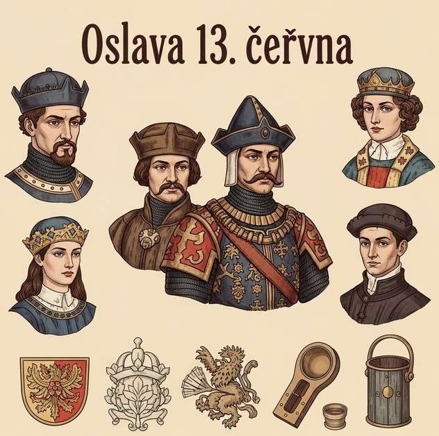 13. červen, Den plný historie, oslav, inspirativních osobností