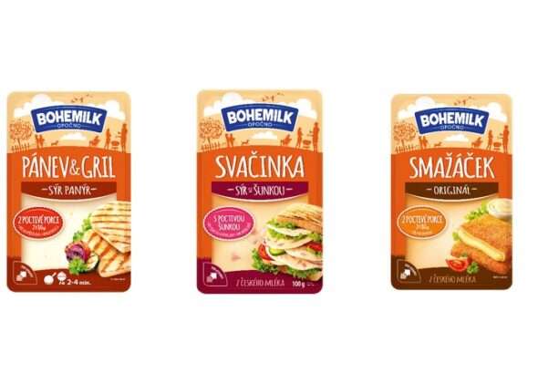 Bohemilk Opočno, sýr, Panýr, Smažáček, Svačinka