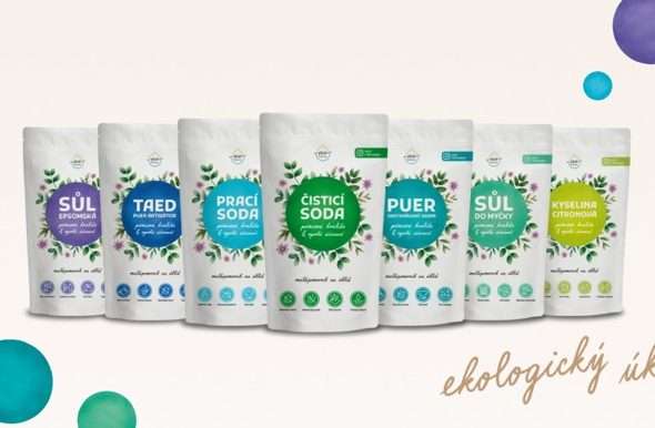 Ecohaus , Čisticí soda, Epsomská sůl, Čisticí soda, Kyselina citronová