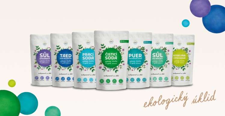 Ecohaus , Čisticí soda, Epsomská sůl, Čisticí soda, Kyselina citronová