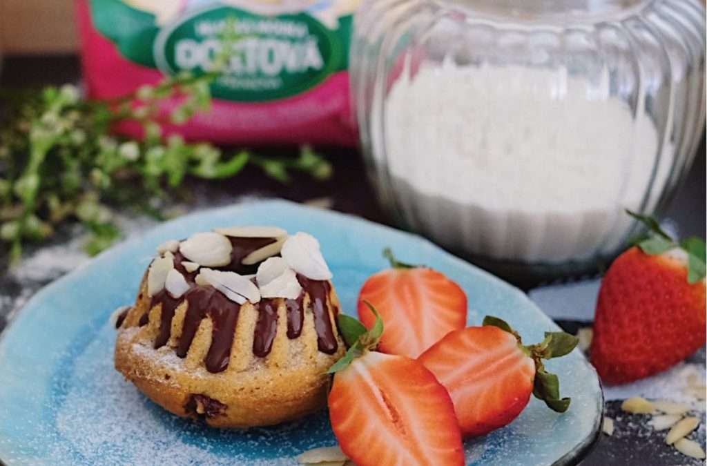 jahodové bábovičky, vaření, pečení, recept