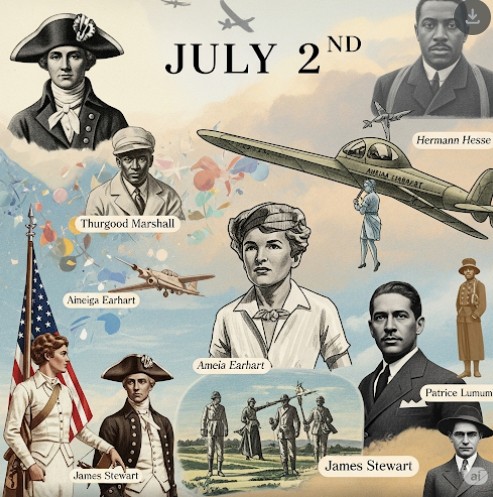 Svátek, významný den, kdo se narodil, kdo zemřel, co slavíme, co si připomínáme, 2. červenec