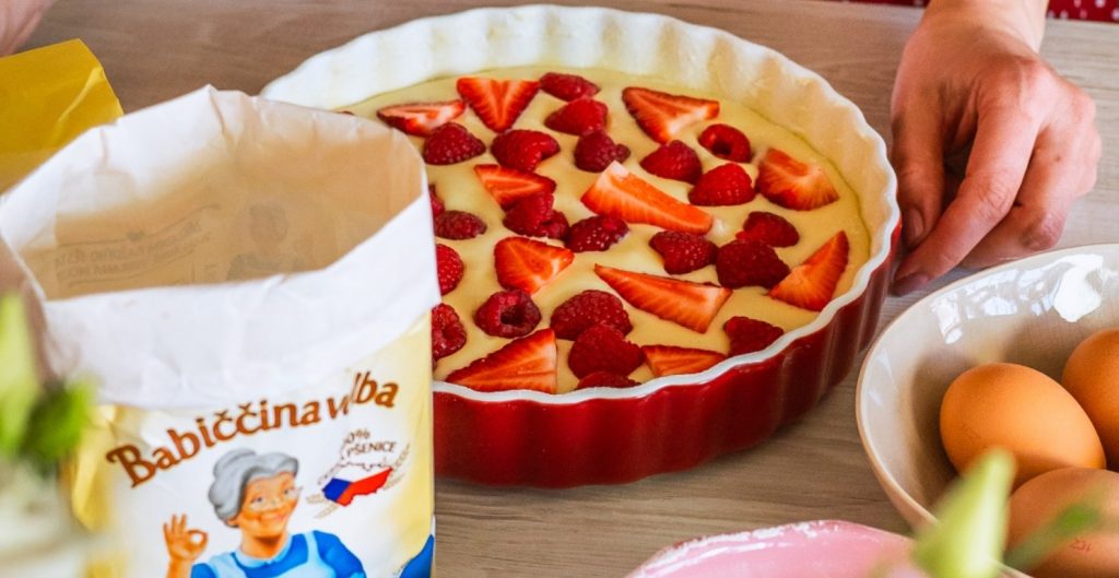 Babiččina bublanina, pečení, vaření, recept, Babiččina volba, mouka,