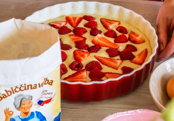 Babiččina bublanina, pečení, vaření, recept, Babiččina volba, mouka,