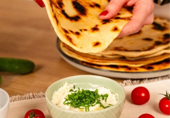 chlebové placky, vaření, recept