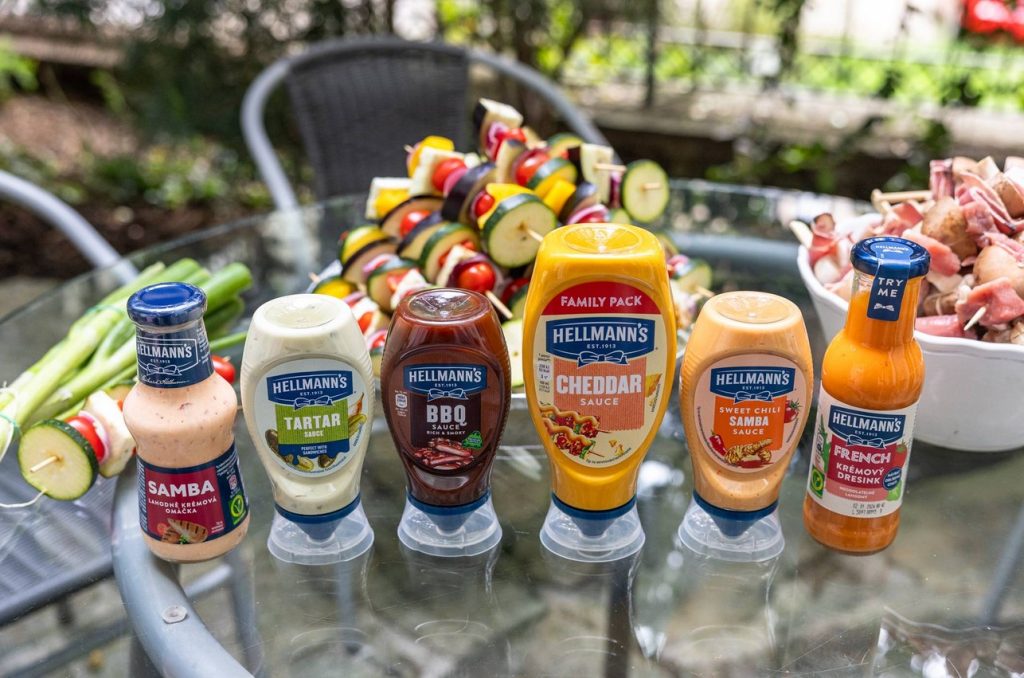 Hellmann’s, recept, vaření, grilování, špíz, Ženský fotbal, UEFA Women’s EURO 2025