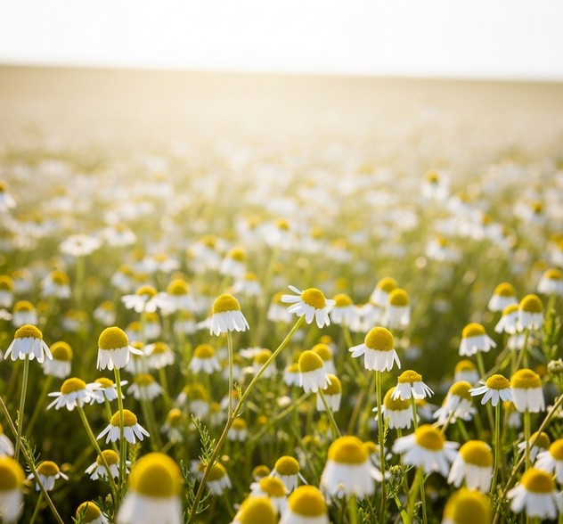 Heřmánek pravý, zdraví, čaj, pleť, životní styl, léčivé účinky, heřmánkový čaj