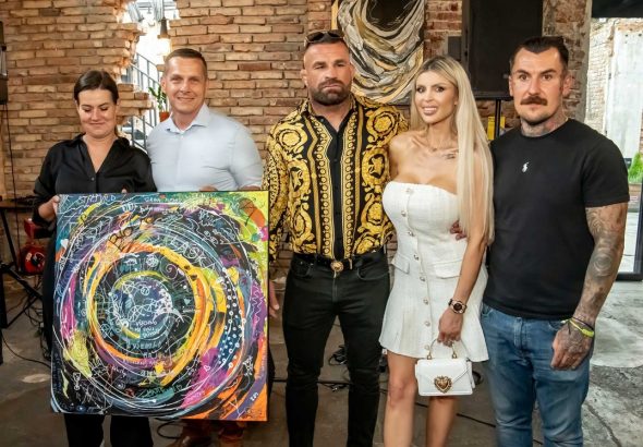 Vémolovi pomáhají, Karlos Terminátor Vémola , obraz, Šárka Vildová, Lea