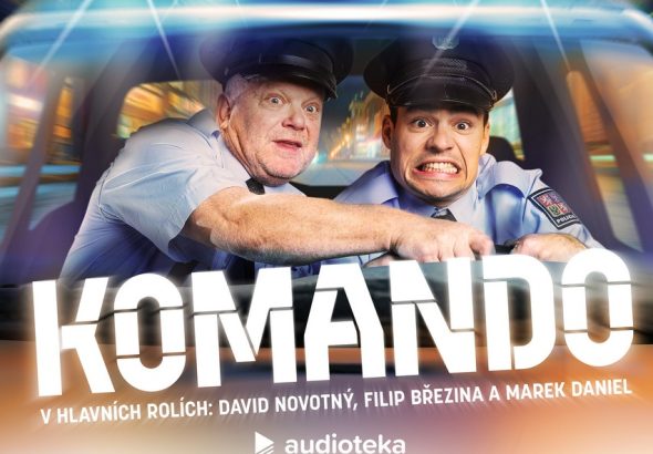Komando, audiokniha, David Novotný, Filip Březina,