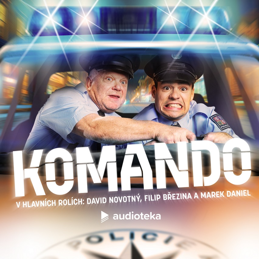 Komando, audiokniha, David Novotný, Filip Březina,