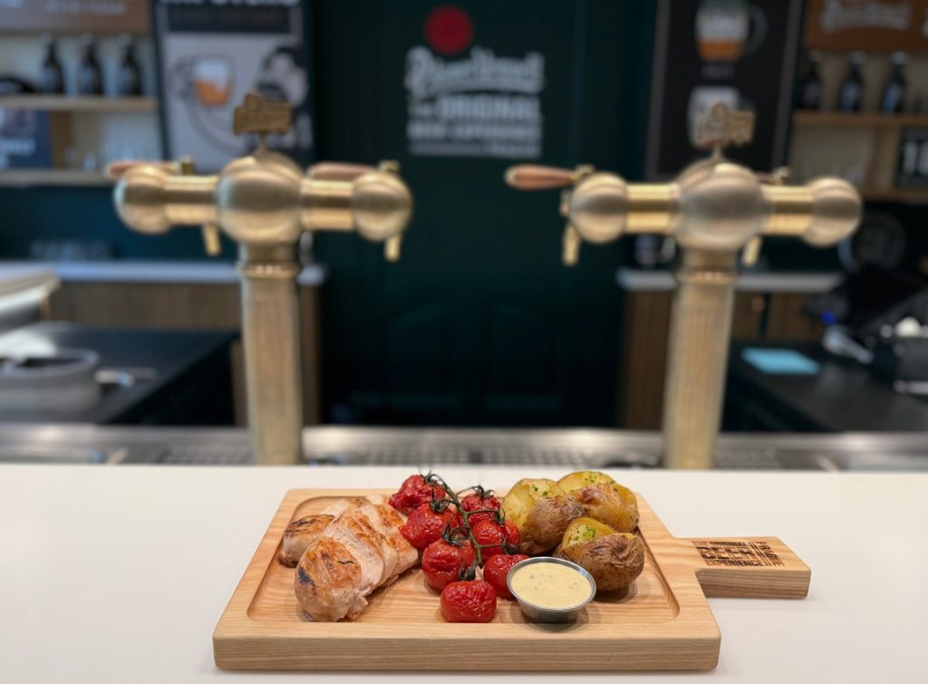 letní kuře z grilu