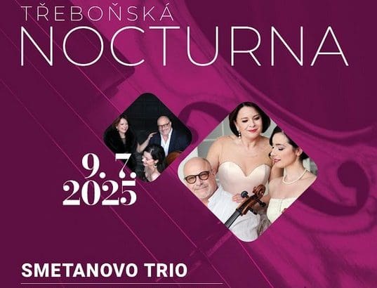 Třeboňská nocturna 2025, hudba, kultura, Třeboň, jižní Čechy