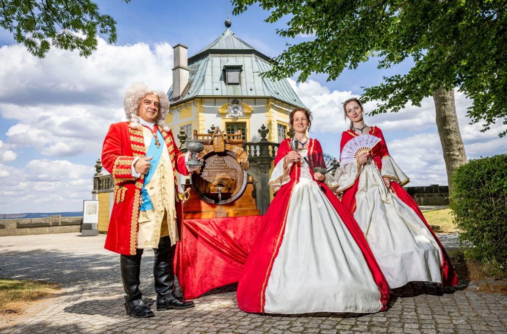 slavnosti vína na Königsteinu, Königstein, pevnost, víno, slavnosti, cestování