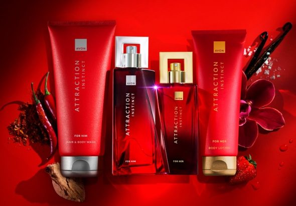 Avon, Attraction Instinct for Her, kosmetika, parfém, Attraction Instinct for Him EDT,