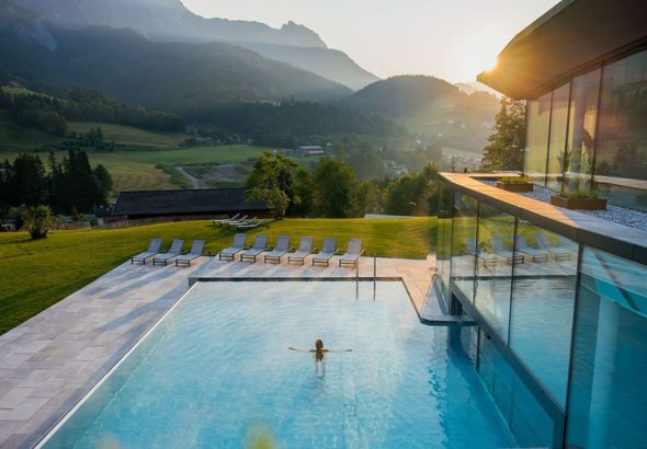 Babí léto v Leogangu , cestování, Rakousko,