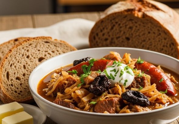 Bigos, vaření, recept, Polsko, polská kuchyně