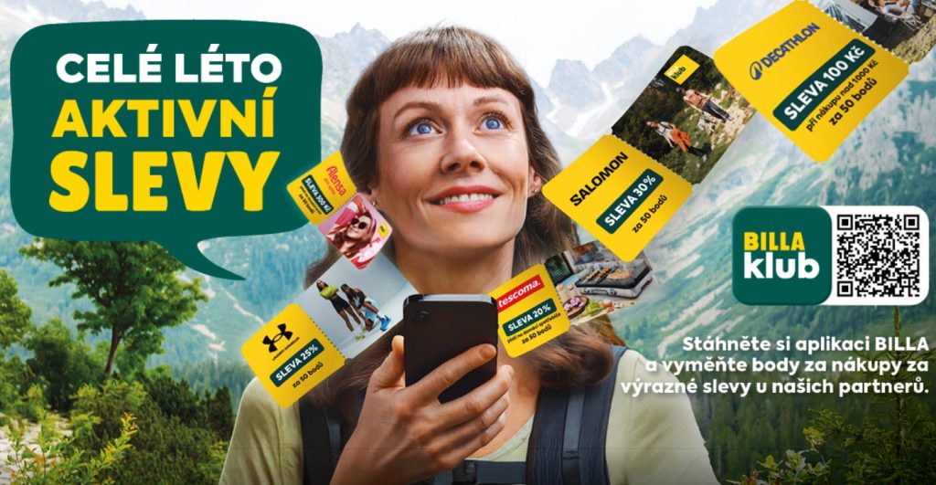 Billa, lékárna BENU, Knihy Dobrovský,