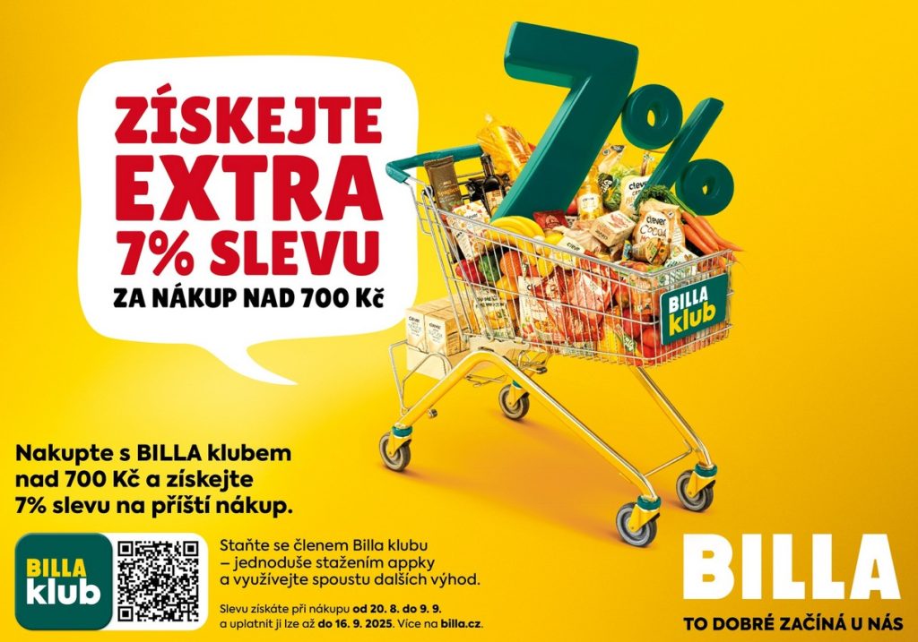 BILLA, BILLA klub, kamenná prodejna,