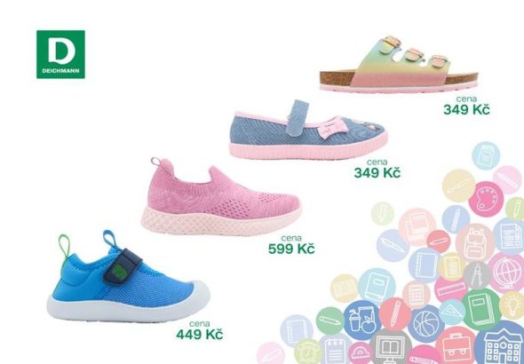 DEICHMANN, obuv, škola, přezuvky