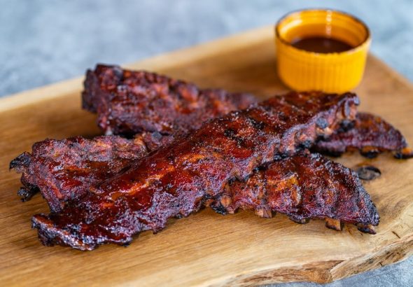 Grilovaná vepřová žebírka, vaření, recept