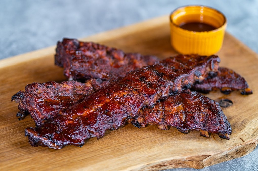 Grilovaná vepřová žebírka, vaření, recept