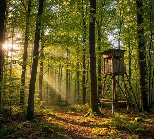 Les, myslivec, posed, Procházka po lese může skončit bojem o život