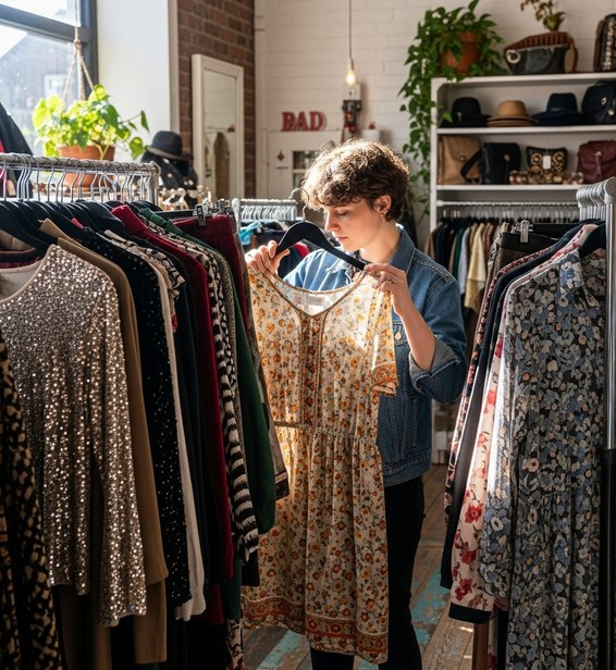 Lovci pokladů second-handech, nákup, nákup z druhé ruky