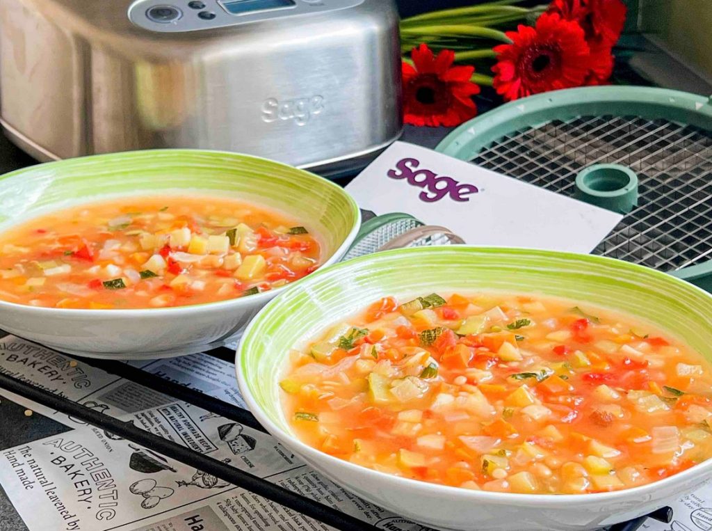 Minestrone, blogerka Kamila Metzová, Sage, recept, vaření