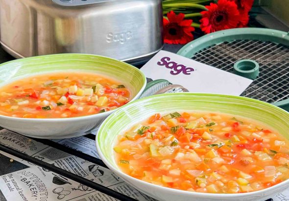 Minestrone, blogerka Kamila Metzová, Sage, recept, vaření