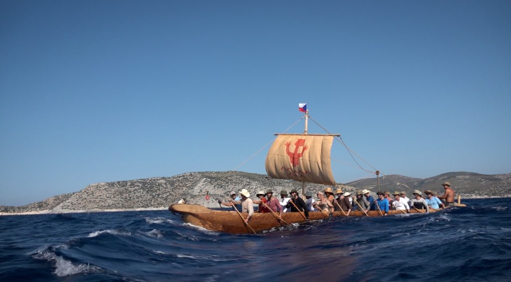 Česká televize , film, dokument, .Tajemství námořníků, Mořeplavci pravěku