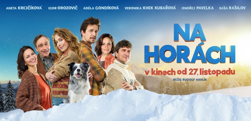 Krejčíková, Orozovič, Kubařová, Rašilov, Gondíková, komedii z Krkonoš, Na horách