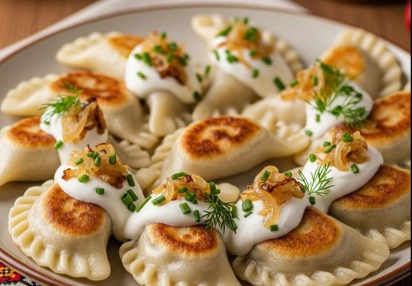 Pierogi, Plněné knedlíčky , Polsko, recept, vaření,