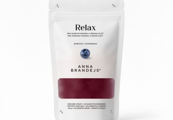 RELAX ANNA BRANDEJS, Olej z konopných semen, Ashwagandha, GABA