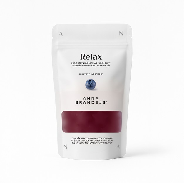 RELAX ANNA BRANDEJS, Olej z konopných semen, Ashwagandha, GABA
